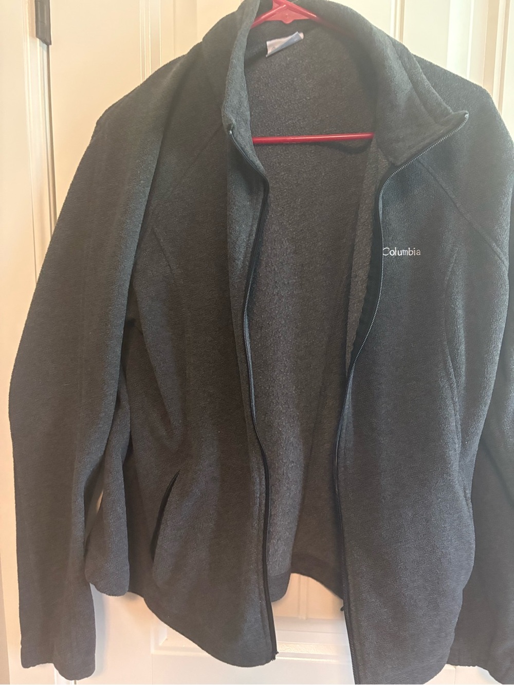Columbia Black Full-Zip Fleece Jacket